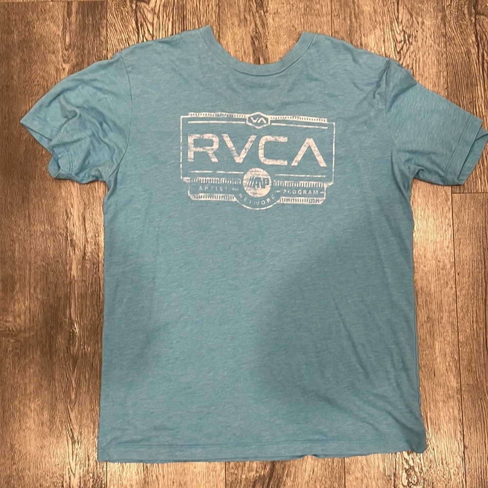 RVCA BLUE SHIRT